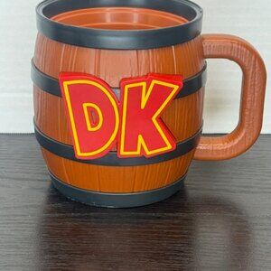 Universal Epic Super Nintendo Donkey Kong Country DK Barrel Crush Float Mug Cup